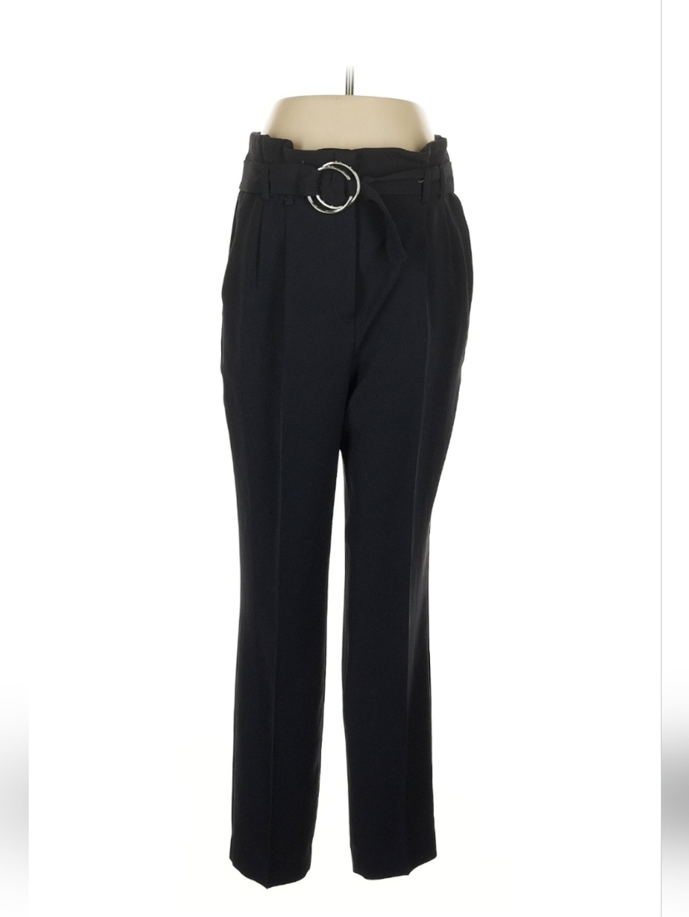 Express Navy Ankle Pants with Belt Sz 6
